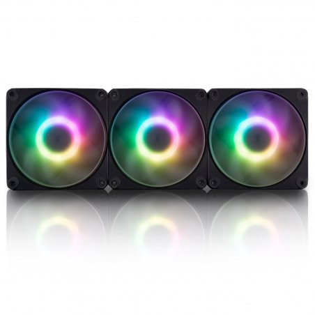 InWin AM120S RGB PWM Lüfter 3er Pack - 120mm, schwarz