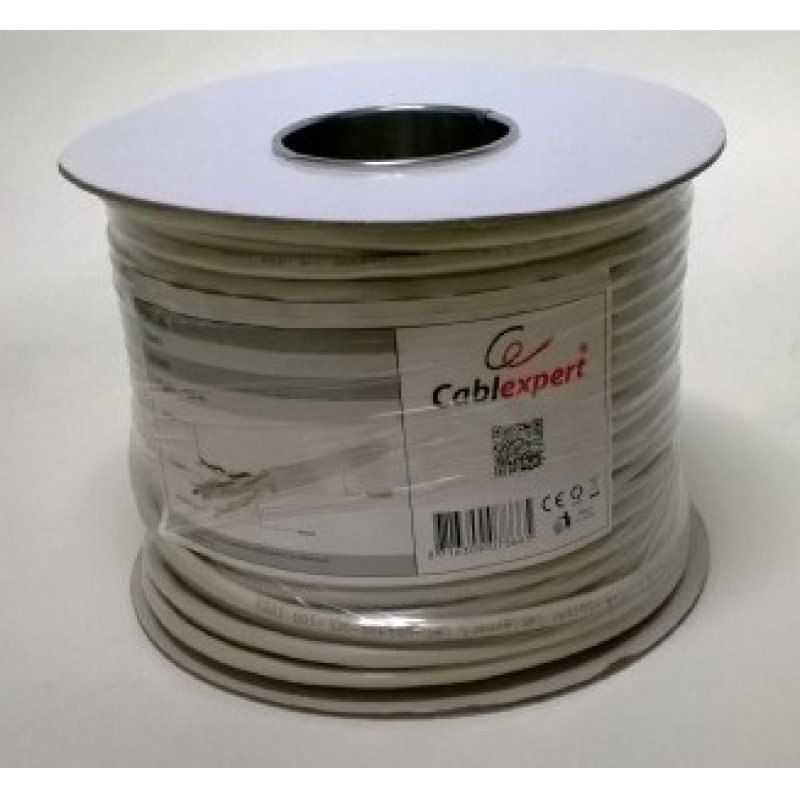 Gembird FPC-5004E-SO/100C câble de réseau Gris 100 m Cat5e F/UTP (FTP)