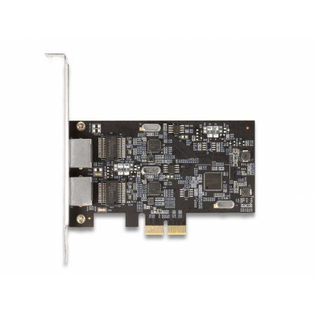 DeLock PCI Express x2 Karte auf 2 x RJ45 2,5 Gigabit LAN i22
