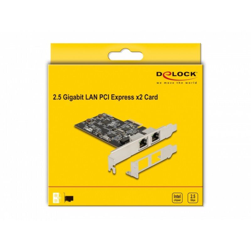 DeLOCK 89392 network card Internal Ethernet 2500 Mbit/s