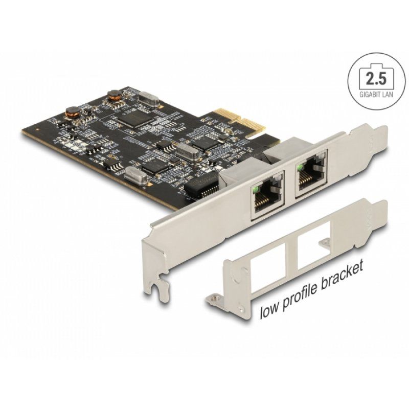 DeLOCK 89392 carte réseau Interne Ethernet 2500 Mbit/s