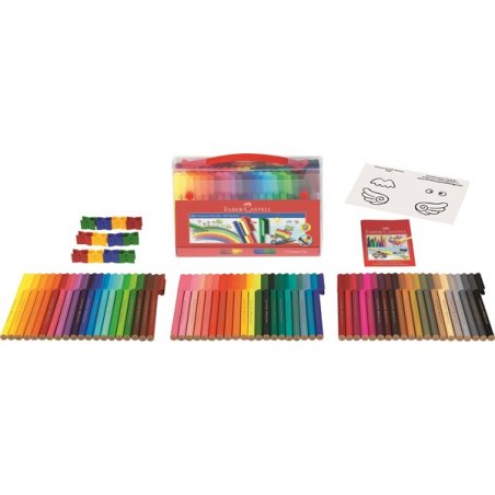 Faber-Castell - Gift set Connector felt-tip pen (60 pcs) (155560)