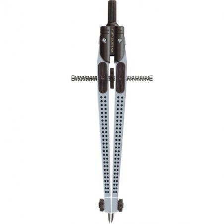 Faber-Castell - Quick-Set Compass Grip silver (174472)