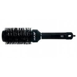Max Pro 8718781860370 brosse à cheveux et peigne Adulte Brosse à cheveux ronde Noir