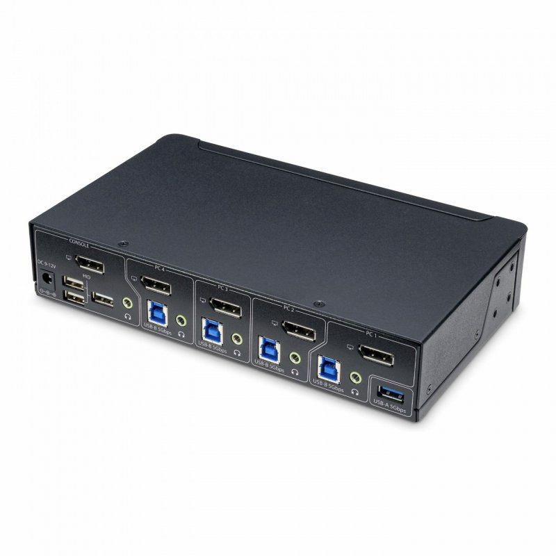 4-Port DisplayPort KVM Switch 4K 60Hz