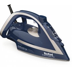 Tefal Smart Protect Plus FV6872 Dry & Steam iron Durilium AirGlide soleplate 2800 W Blue
