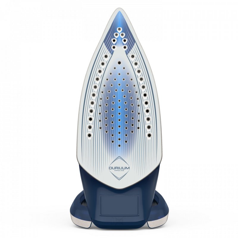 Tefal Smart Protect Plus FV6872 Fer à repasser à sec ou à vapeur Durilium AirGlide soleplate 2800 W Bleu