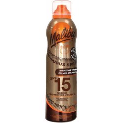 Malibu - SPF15 Bronzing Oil with Coconut Spray 175 ml