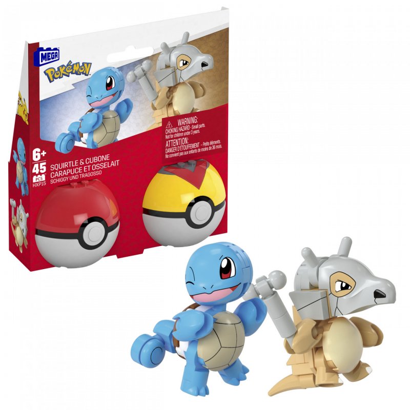 MEGA Pokémon – Coffret de Construction Carapuce et Osselait