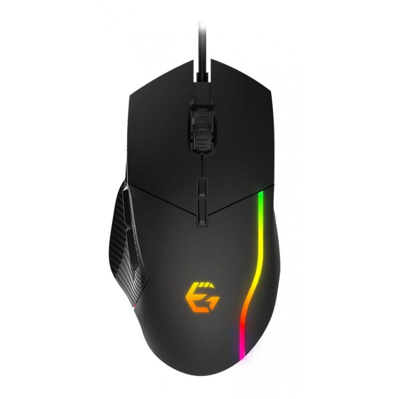 EgoGear SM10-PC-W-RGB souris Droitier 12000 DPI
