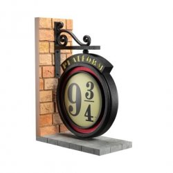 HARRY POTTER - Plateforme 9 3/4 - Serre-Livres 13cm