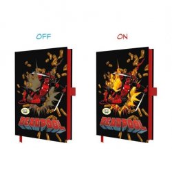 DEADPOOL - Notebook Lumineux - Format A5