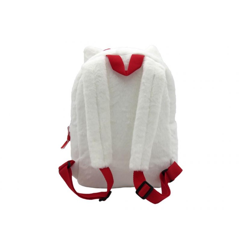 HELLO KITTY - Sac à Dos Fourrure - 30x14x22cm
