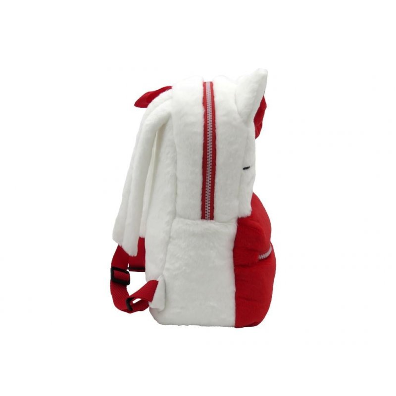 HELLO KITTY - Sac à Dos Fourrure - 30x14x22cm