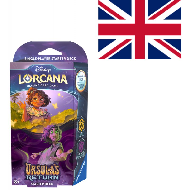 DISNEY - Lorcana - Trading Cards Starters A Chapitre 4 - UK