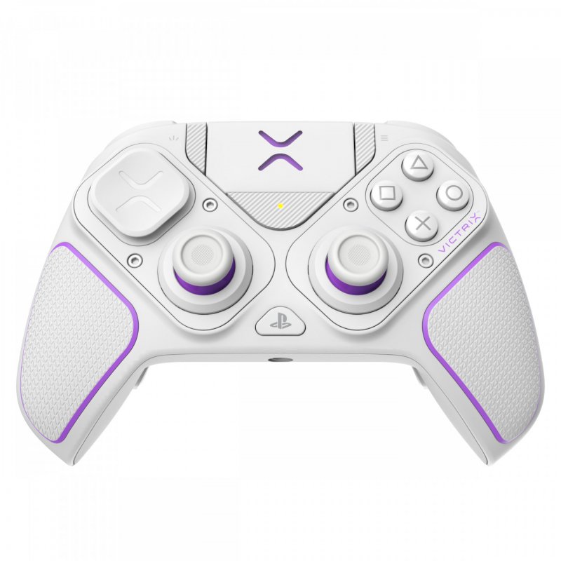 PDP 052-002-WH accessoire de jeux vidéo Violet, Blanc RF/USB Manette de jeu Analogique/Numérique PC, PlayStation 4,