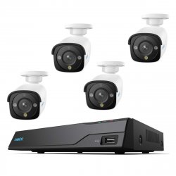 NVS8-12MB4 (1x 8 Kanal NVR, 4x 12 MP Kamera)