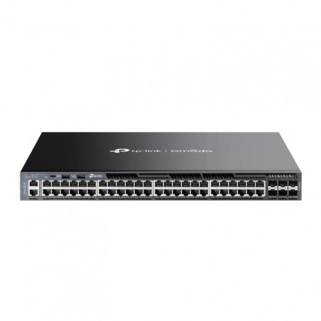 OMADA 48-PORT GIGABIT STACKABLE L3 MANAGED SWITCH WITH 6 10GE SF