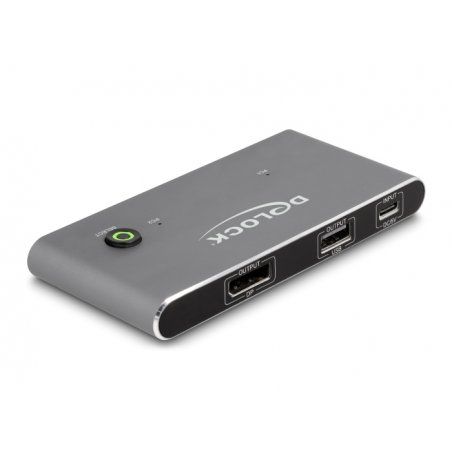 DeLOCK 11487 KVM switch Anthracite
