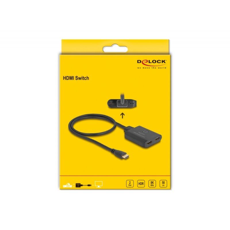 DeLOCK 18645 video switch HDMI
