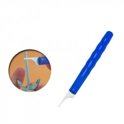 Vallejo T15004 couteau à lame rétractable Bleu, Acier inoxydable Couteau à lame fixe