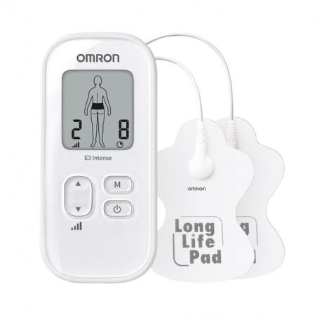 Omron E3 Intense Stimulation électrique transcutanée des nerfs (TENS) Blanc