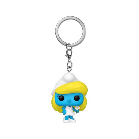 Les Schtroumpfs présentoir porte-clés Pocket POP! Vinyl Smurfette 4 cm (12)