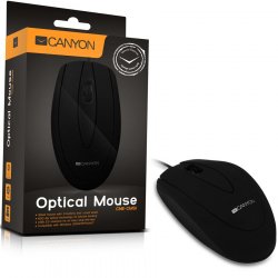 Canyon CNE-CMS1 souris Ambidextre USB Type-A Optique 800 DPI