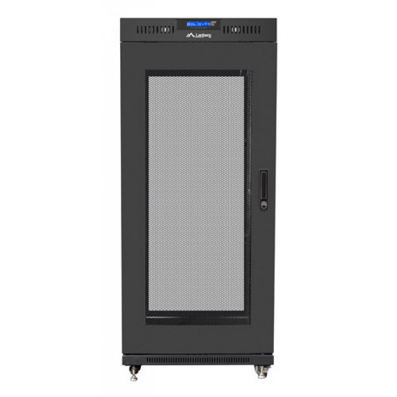 Lanberg FF01-6827-23BL rack cabinet 27U Freestanding rack Black