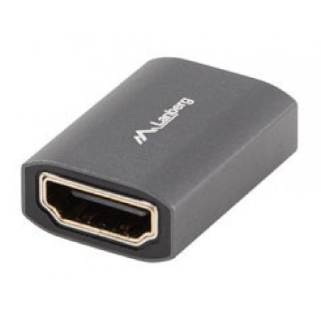 Lanberg AD-HDMI-02 changeur de genre de câble HDMI-A female 2.1 Argent