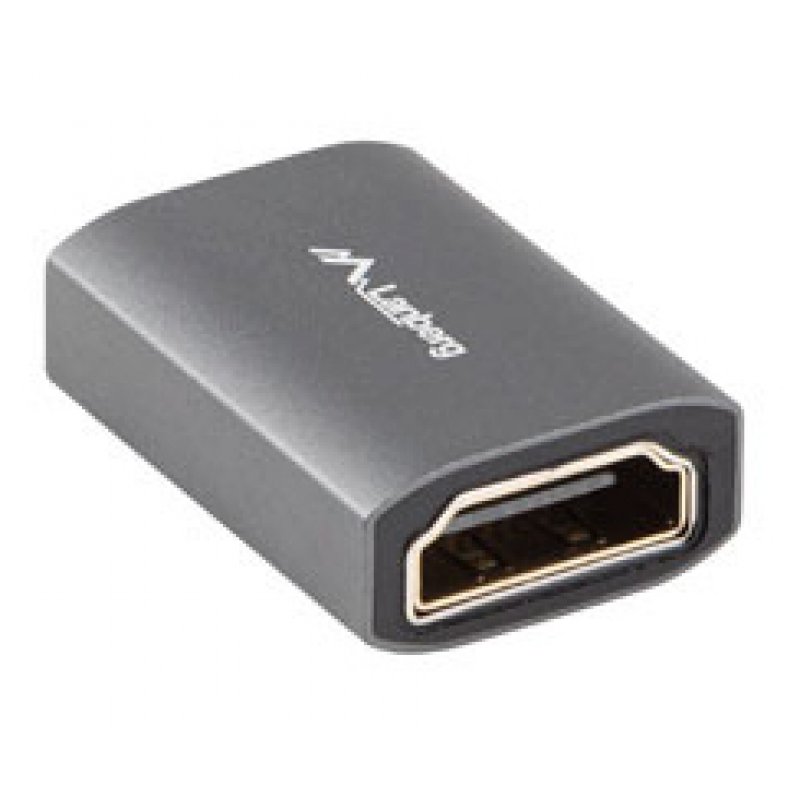 Lanberg AD-HDMI-02 changeur de genre de câble HDMI-A female 2.1 Argent