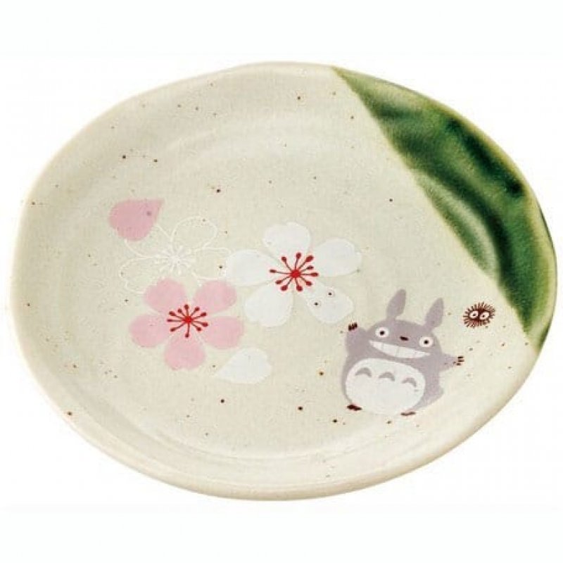 Mon voisin Totoro Petit Plat Mino Totoro Sakura Small 13 cm