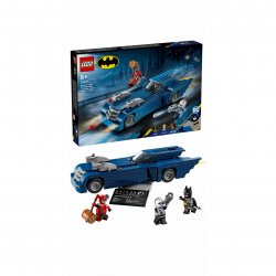 76274 DC Super Heroes Batman im Batmobil vs. Harley Quinn und Mr. Freeze