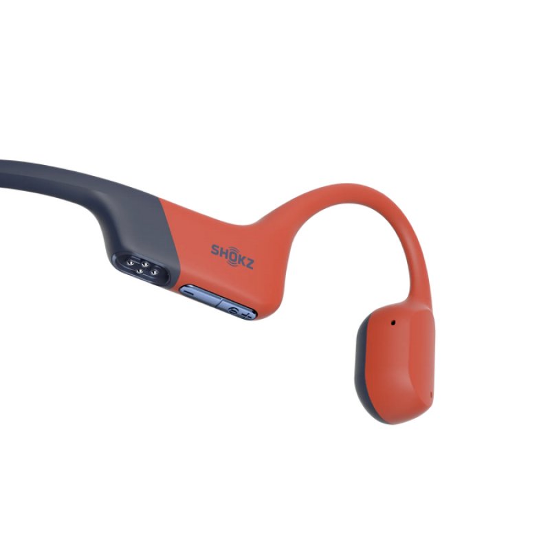 Shokz - OpenSwim Pro, Bone Conduction Headset - Red