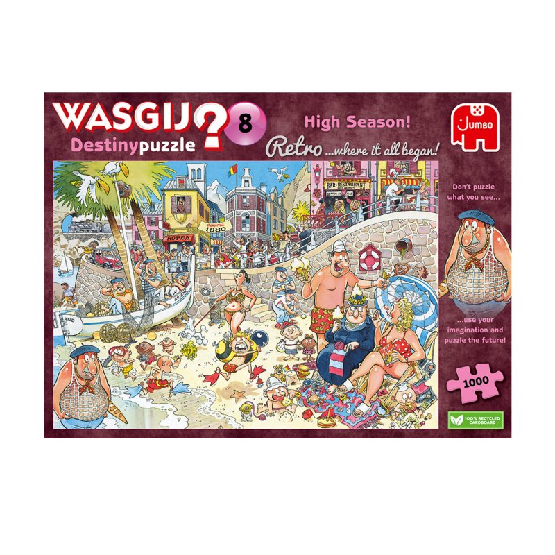 Wasgij Retro Destiny 8 Haute saison ! 1000pcs