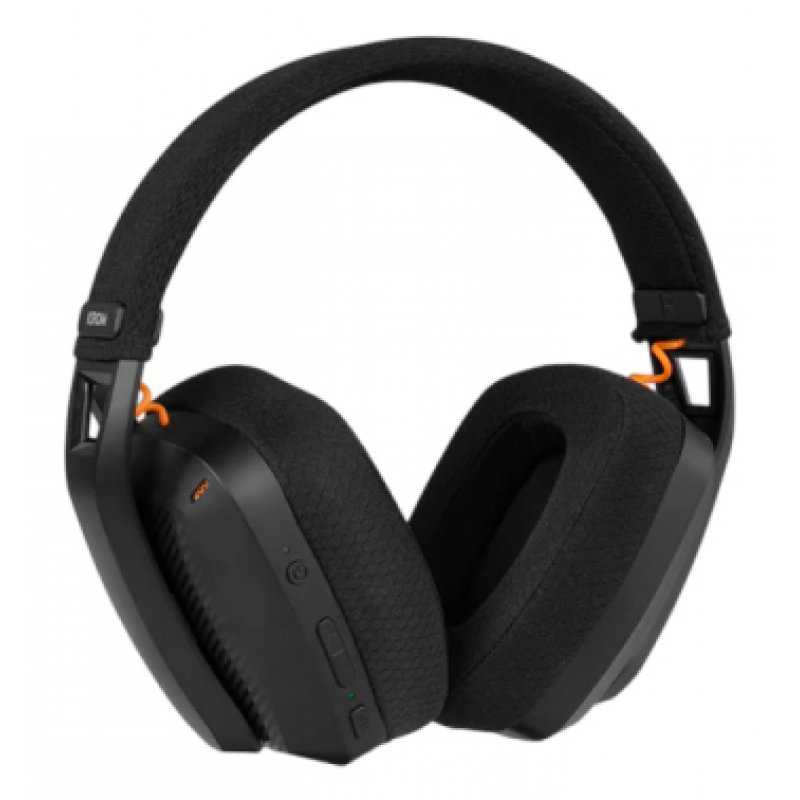 Krom NXKROMKANJIBK headphones/headset Wired & Wireless Head-band Gaming USB Type-C Bluetooth Black