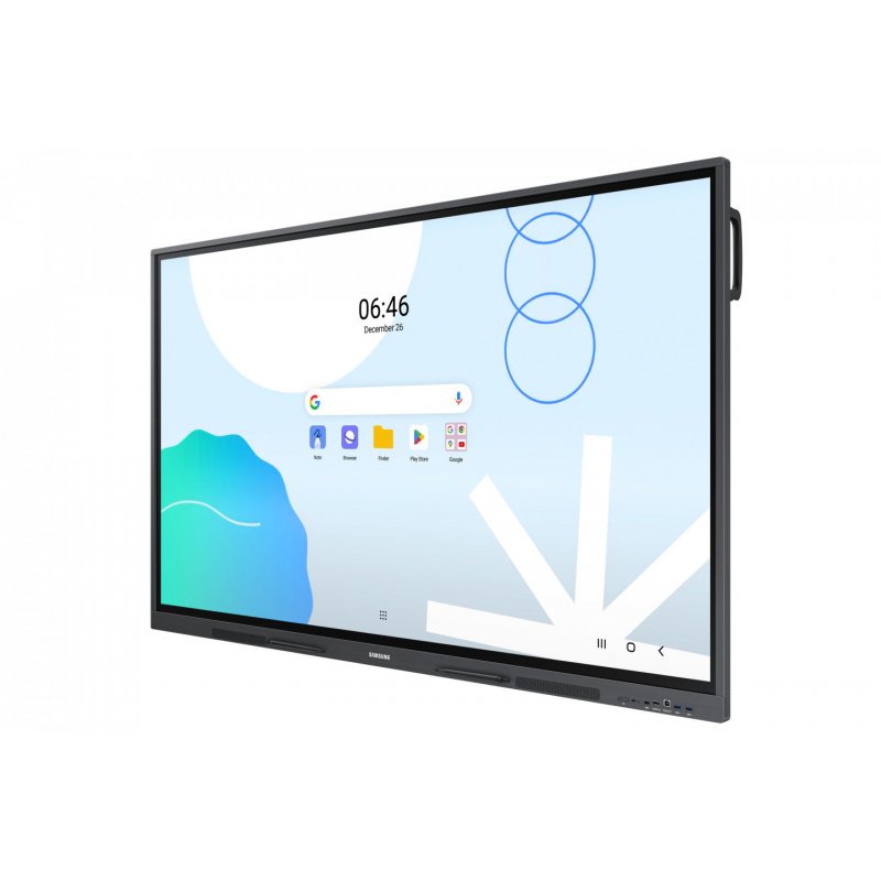 Samsung WA75D interactive whiteboard 190.5 cm (75") 3840 x 2160 pixels Touchscreen Grey