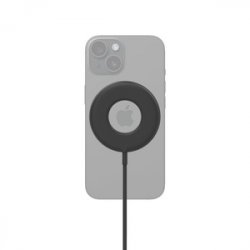 CHARGEUR SANS FIL MAGNETIQUE 15W MAGSAFE DONUT NOIR