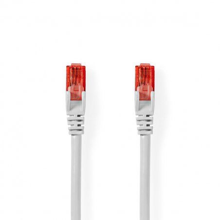 Nedis CCGL85200WT200 câble de réseau Blanc 20 m Cat6 U/UTP (UTP)