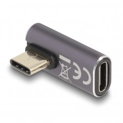 DeLOCK 60048 changeur de genre de câble USB-C Anthracite