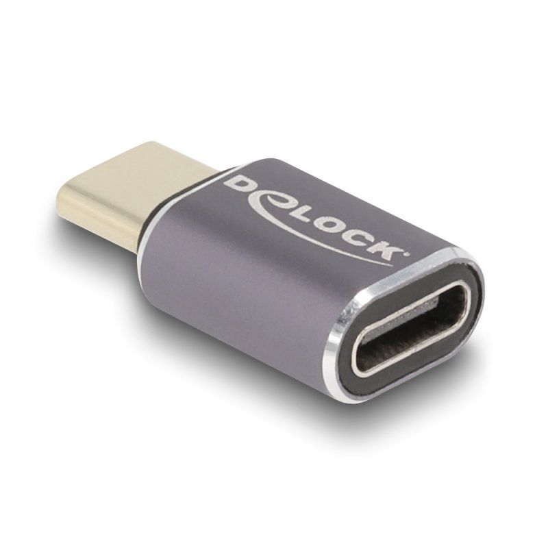 DeLOCK 60046 changeur de genre de câble USB-C Anthracite
