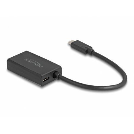 Delock Adapter HDMI Buchse zu USB Type-C™ Stecker (DP Alt Mode) - 4K mit PD 100 W