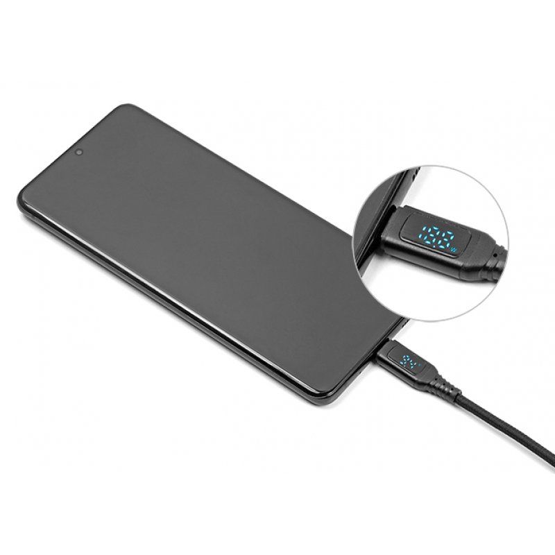 DeLOCK Câble USB 2.0 de chargement rapide USB Type-C™ USB Type-A mâle à USB Type-C™ mâle PD 3.1 140 W avec