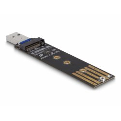 Delock Combo Konverter für M.2 NVMe PCIe oder SATA SSD mit USB 3.2 Gen 2