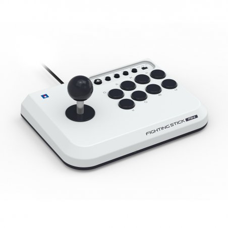 Hori Fighting Stick Mini White, Black USB Flightstick PC, PlayStation 4, PlayStation 5