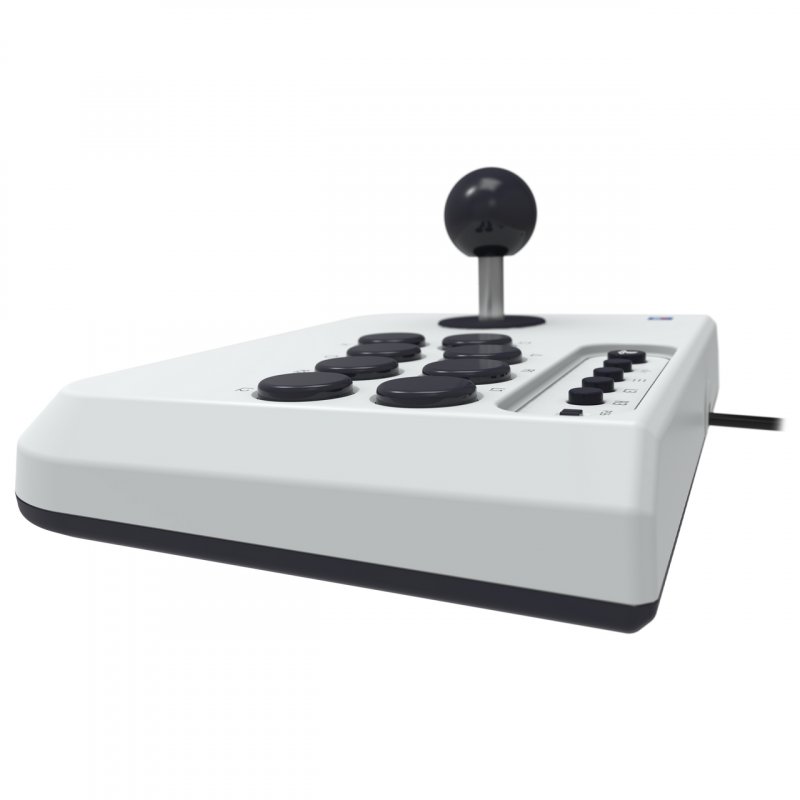Hori Fighting Stick Mini White, Black USB Flightstick PC, PlayStation 4, PlayStation 5