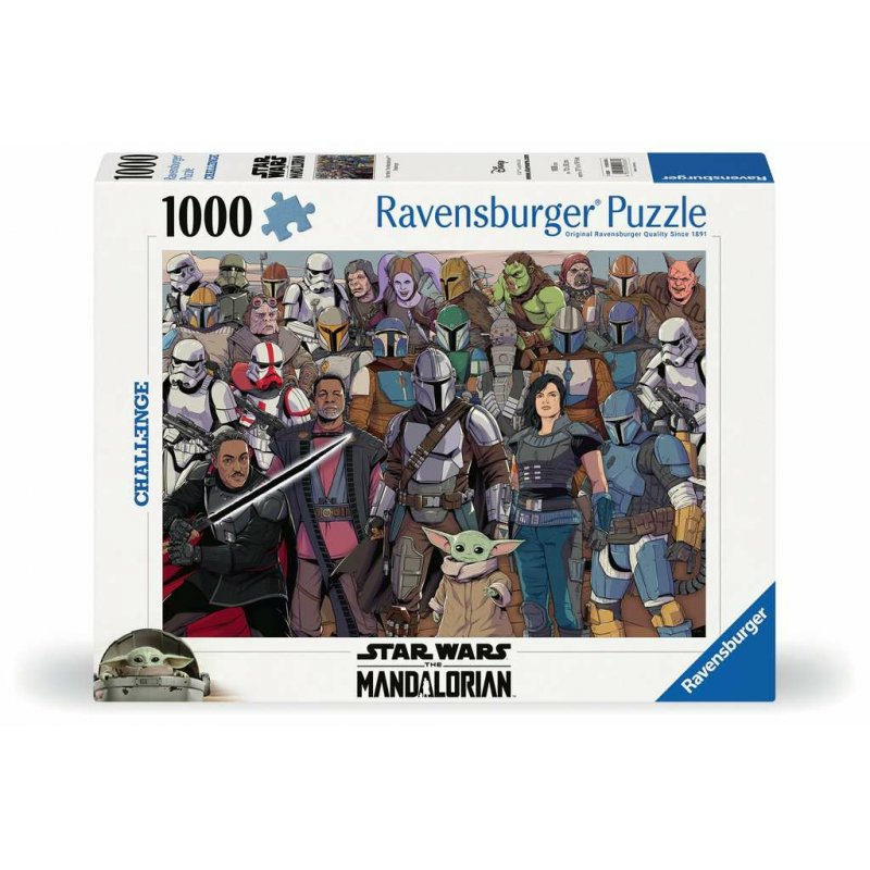Puzzle Challenge Star Wars Mandalorian (1000 Teile)