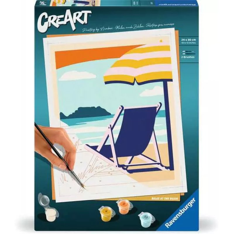 Ravensburger 23897 colouring pages/book Color by numbers kit