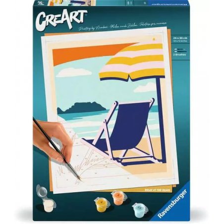 Ravensburger 23897 livre et page à colorier Couleur par kit de peinture par numéros