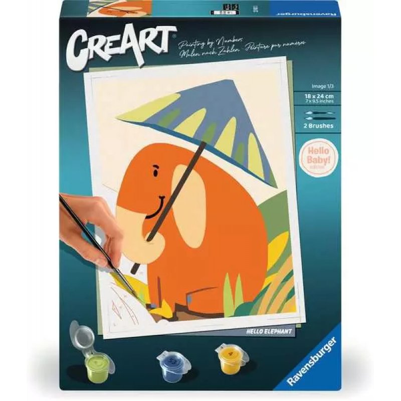 Ravensburger 23902 livre et page à colorier Couleur par kit de peinture par numéros